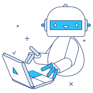 robot-on-laptop-computer